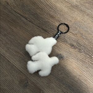 Skims Dove Holiday Keychain